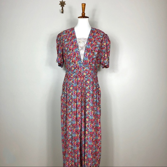 Vintage Karin Stevens Blossom Prairie Dress - Picture 3 of 13